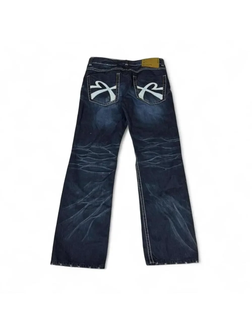 Progressive collection EXR denim jeans with signature design - Picture 2 of 8